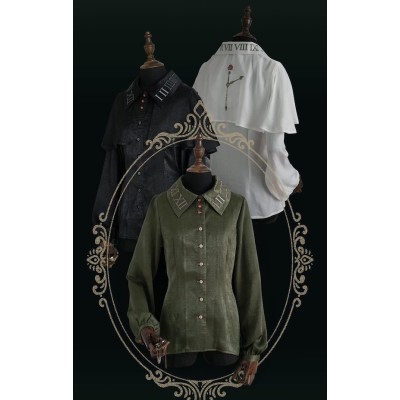 R-Series The Corridor Of The Time Cape Blouse(Reservation/3 Colours/Full Payment Without Shipping)